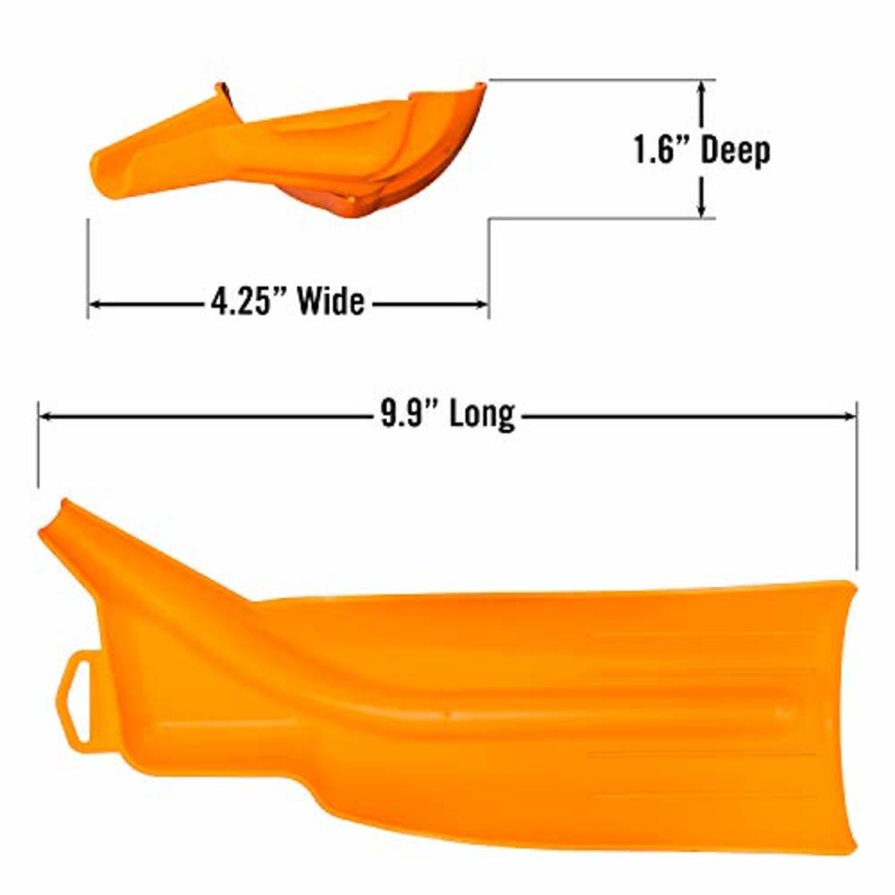 Ernst Manufacturing - 960-Orange 960 Gregs Drip-Free Oil Filter Funnel, Orange