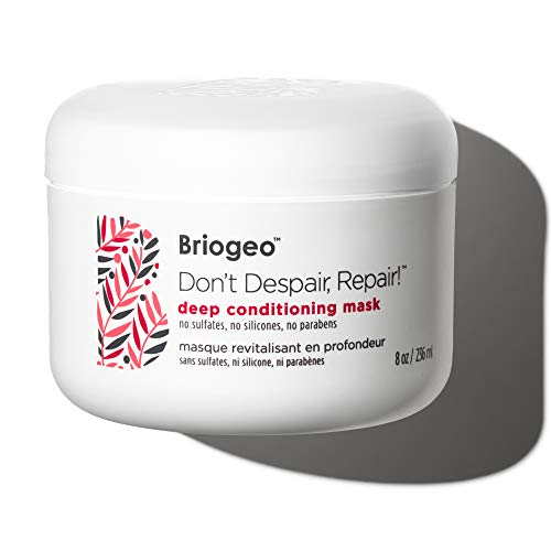 Briogeo Don't Despair, Repair! Deep Conditioning Mask for Dry, Damaged or Color Treated Hair Straight, Wavy and C