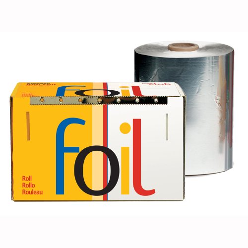 Product Club Smooth Foil Roll, Silver, 5x1450 Inch