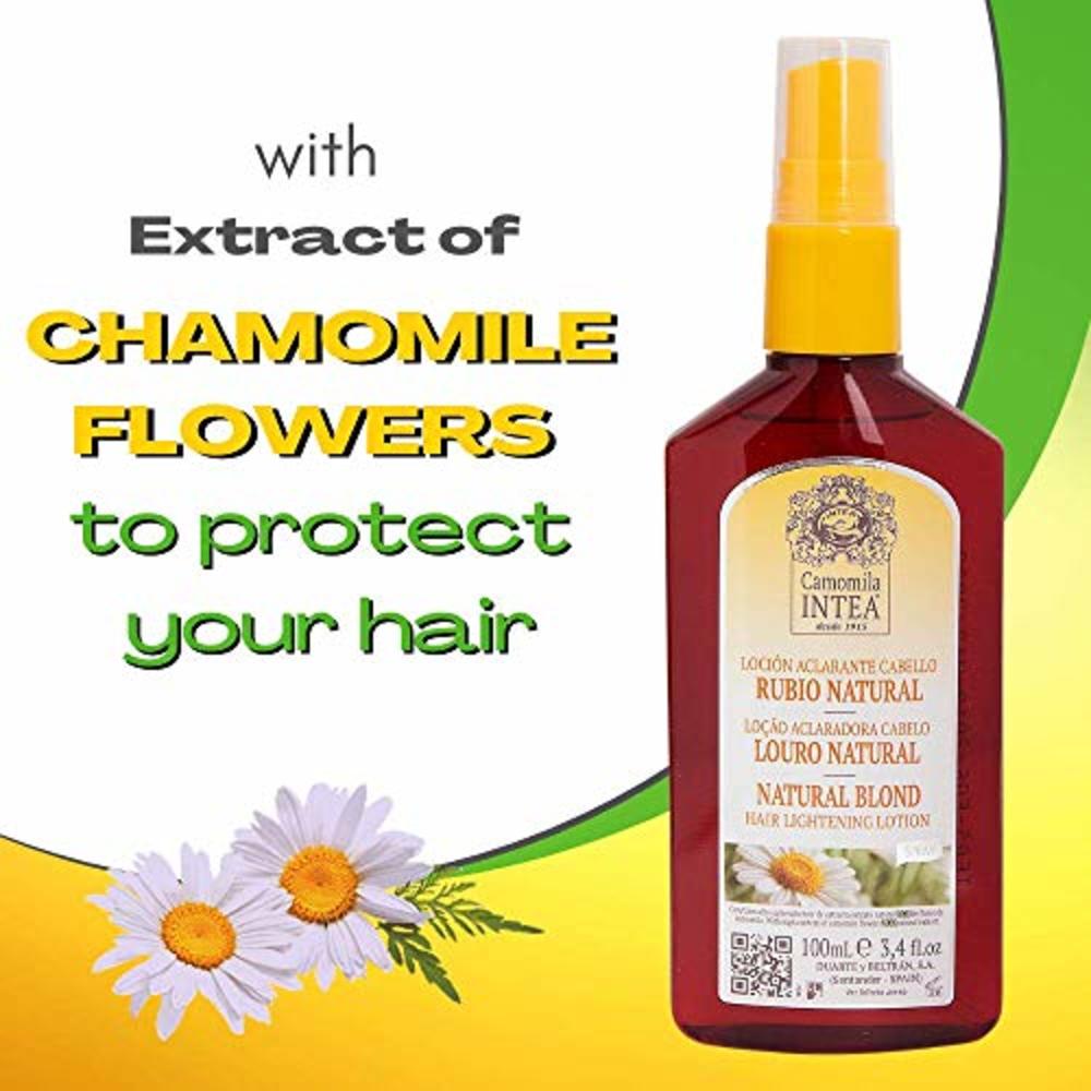 Camomila Intea Hair Lightener - Go Blonder Naturally with Chamomile Extract   oz