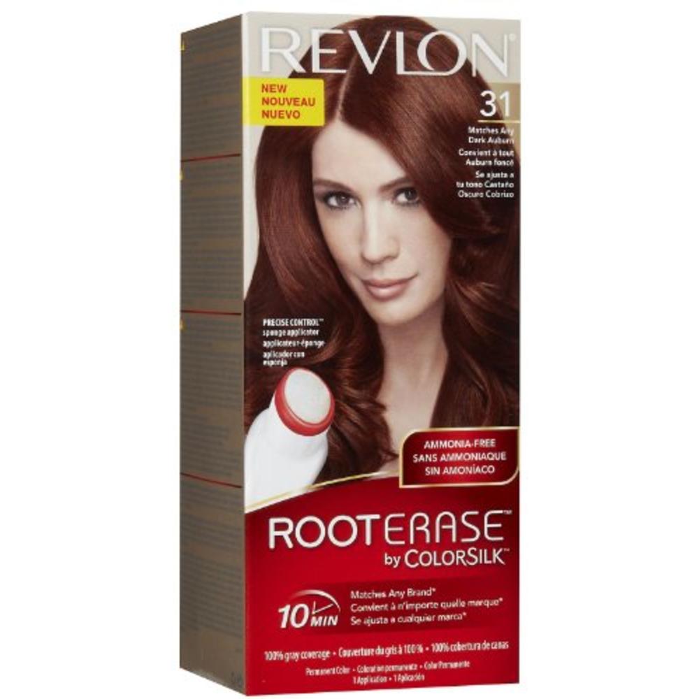 Revlon Root Erase by Colorsilk, Dark Auburn