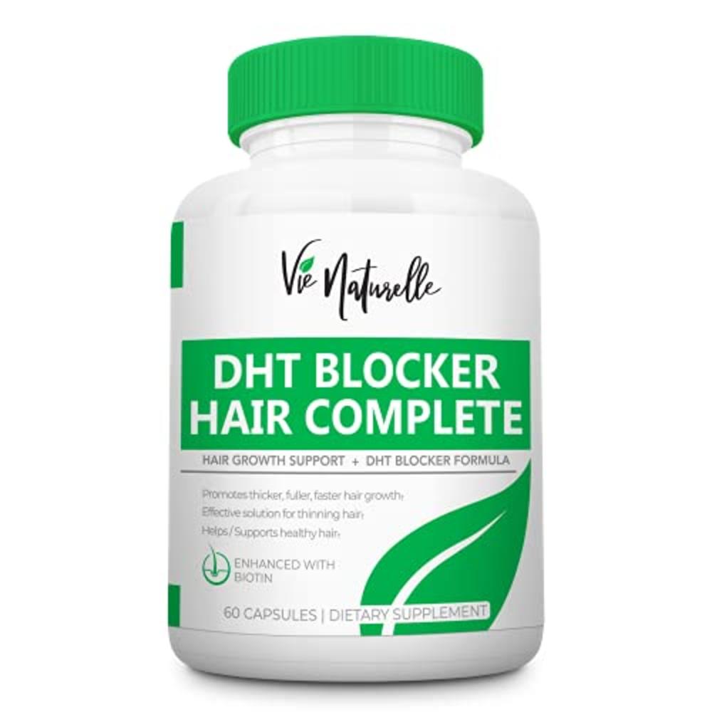 Vie Naturelle DHT Blocker Supplement & Hair Supplement - Hair Growth  Vitamins for Women & Men - DHT