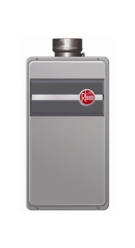RHEEM Rheem RTG-84DVP Low Nox Direct Vent Tankless Water Heater Liquid  Propane Energy Star 8.4 GPM
