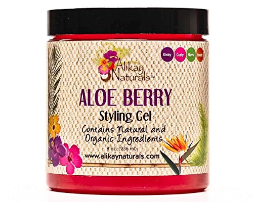 Alikay Naturals Aloe Berry Style Gel Gel for Men & Woman with Organic Aloe  Vera & infused Aloe Berries 8 Ounce