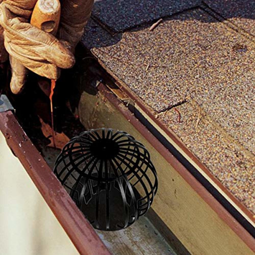 KIWDZFU 3.5 in. Aluminium Expandable Gutter Downspout Guard Wire Strainer for Preventing Blockage Leaves Debris, (10-Pack KIWDZFU 3.5 in. Aluminium Expandable Gutter Downspout Guard Wire Strainer for Preventing Blockage Leaves Debris, (10-Pack