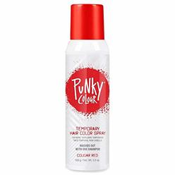 Punky Temporary Hair Color Spray, Cougar Red, Non-Damaging Spray-On Hair Dye Instant Vivid Hair Color, 3.5 oz, 1-Pack
