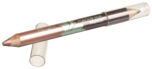 Revlon Marble-ous Match Liner/Shadow Duo, Set The Nude, 0.083 Ounce