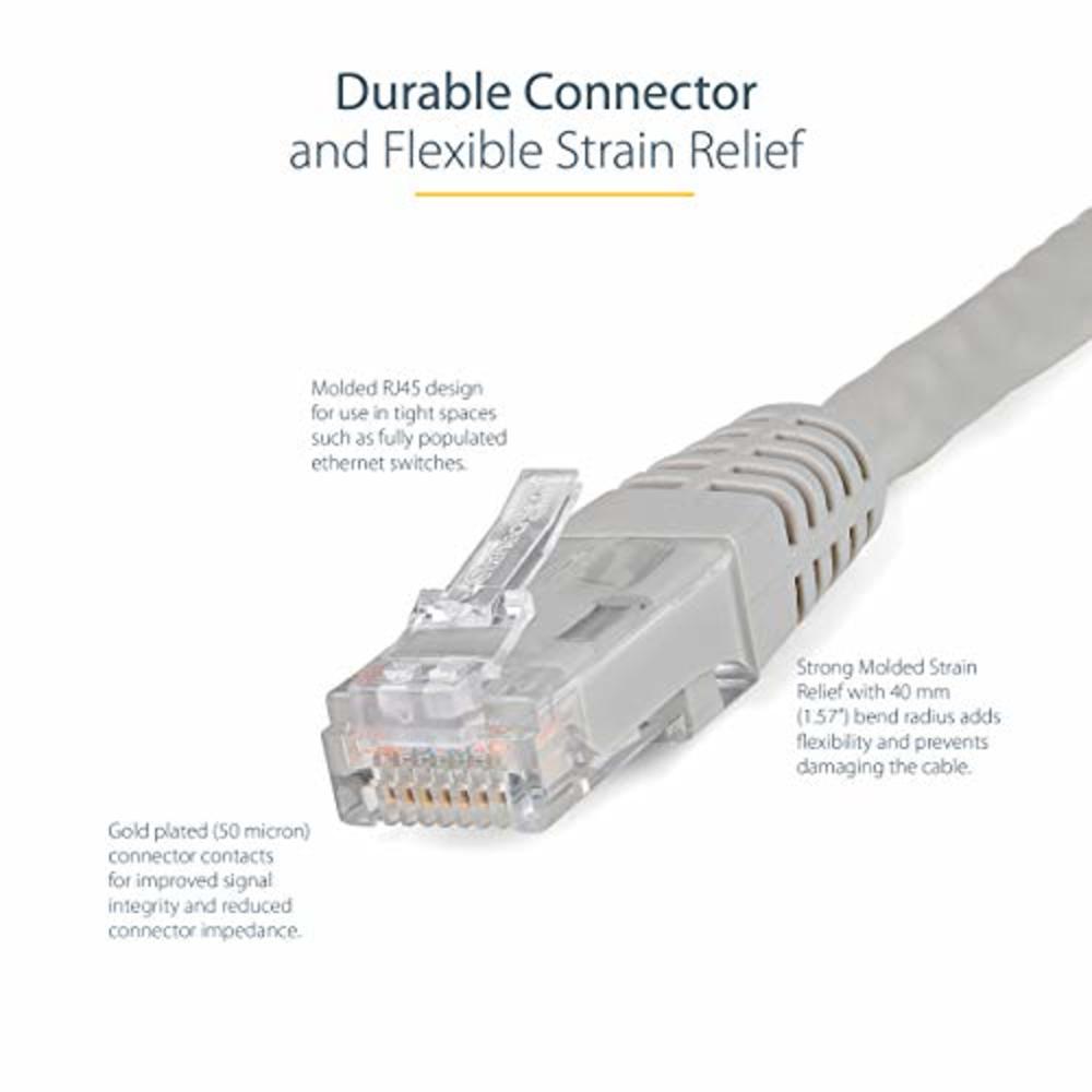 StarTech.com 5m Fiber Optic Cable - Multimode Duplex 50/125 - LSZH - LC/LC - OM2 - LC to LC Fiber Patch Cable (50FIBLCLC5)