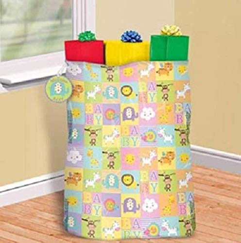 Amscan 473549 Baby Gift Sack | 1sack Multicolor, 44" x 36"