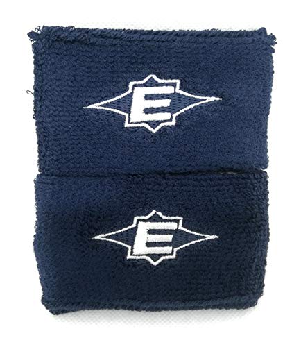 Easton 2-Inch Embroidered Wrist Band, Navy/White