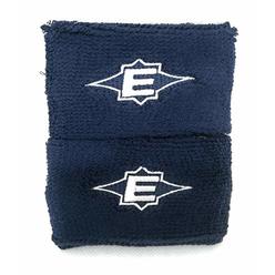 Easton 2-Inch Embroidered Wrist Band, Navy/White