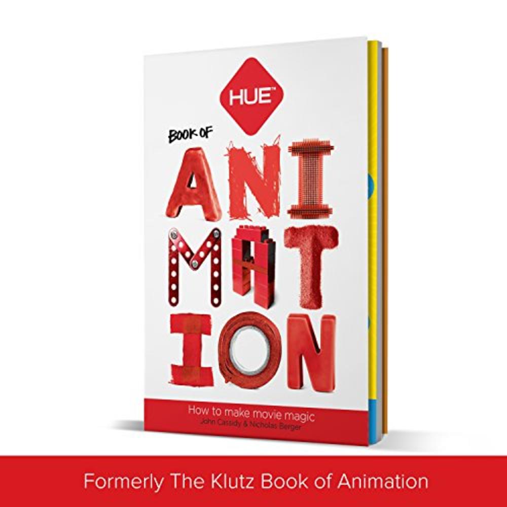 HUE Animation Studio: complete stop motion animation kit with camera, software and book for Windows (Red)