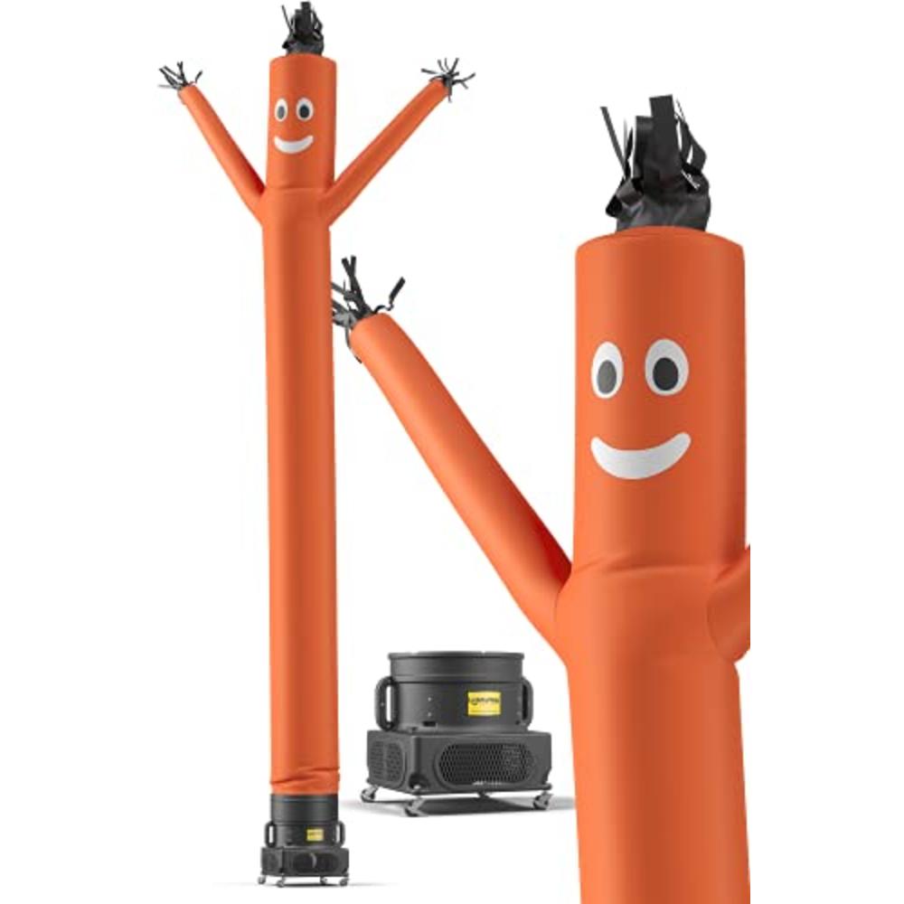 LookOurWay Air Dancers Inflatable Tube Man Set / 20 ft Waving Inflatable Tube Guy with 1 HP Blower for Stand Out Advertising (Or