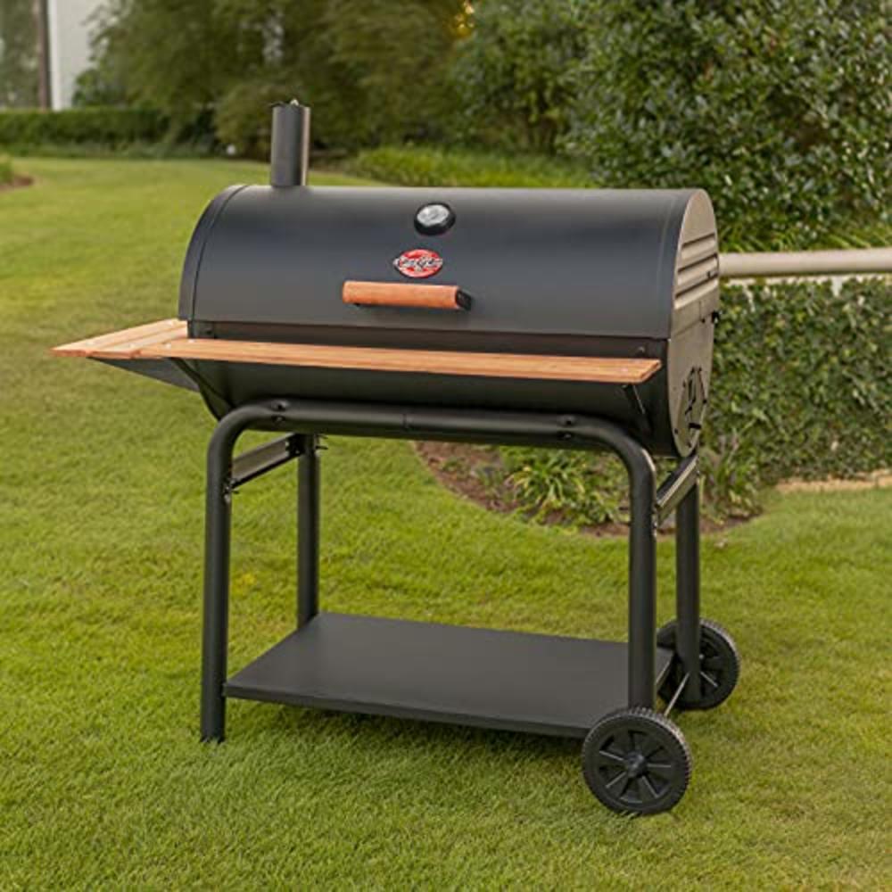 Char-Griller 2137 Outlaw Charcoal Grill, 950 Square Inch, Black
