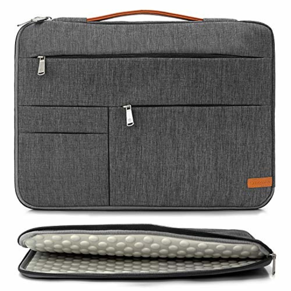 KINGSLONG 17 17.3 Inch Laptop Sleeve Case Bag, Slim Lightweight Laptop Computer Notebook Ultrabooks Carrying Case Handbag Cover 