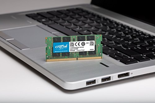 Crucial 16GB Single DDR4 2400 MT/s (PC4-19200) DR x8 SODIMM 260-Pin Memory - CT16G4SFD824A