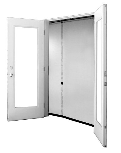 Wolf & Moon Products Bug Off 72R by 80 Instant Screen - Reversible Fits French Doors and Sliding Glass Doors