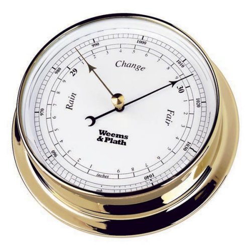 Weems & Plath Endurance Collection 125 Barometer (Brass)