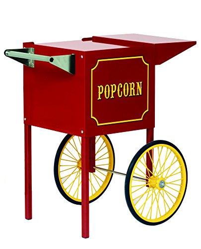 Paragon - Manufactured Fun Paragon Small Popcorn Cart for 4-Ounce Poppers (Red)