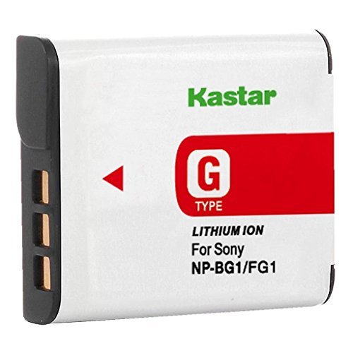 Kastar Hand Tools Kastar Lithium Ion Camera Battery for Sony G Type NPBG1 NP-BG1 Sony Cyber-Shot DSC-H3 DSC-H7 DSC-H9 DSC-H10 DSC-H20 DSC-H50 DSC-