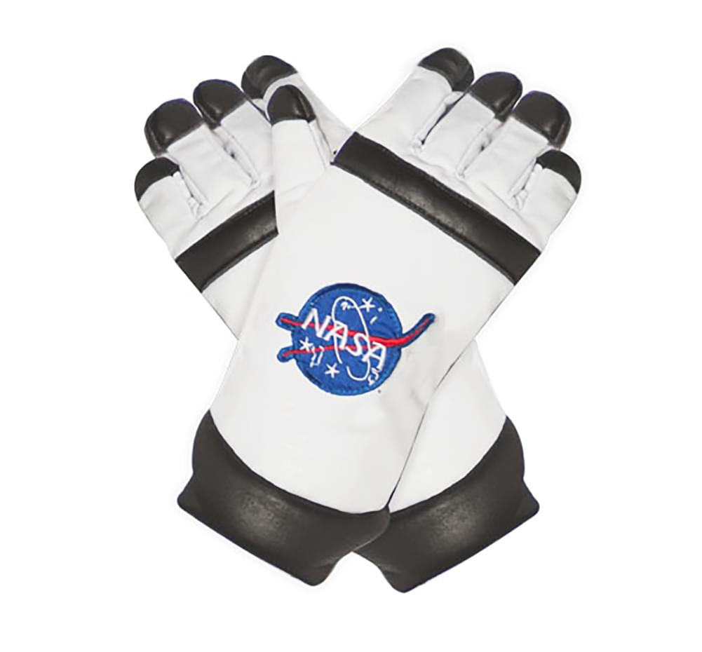 UNDERWRAPS NASA Astronaut Child Costume Gloves - One Size - White