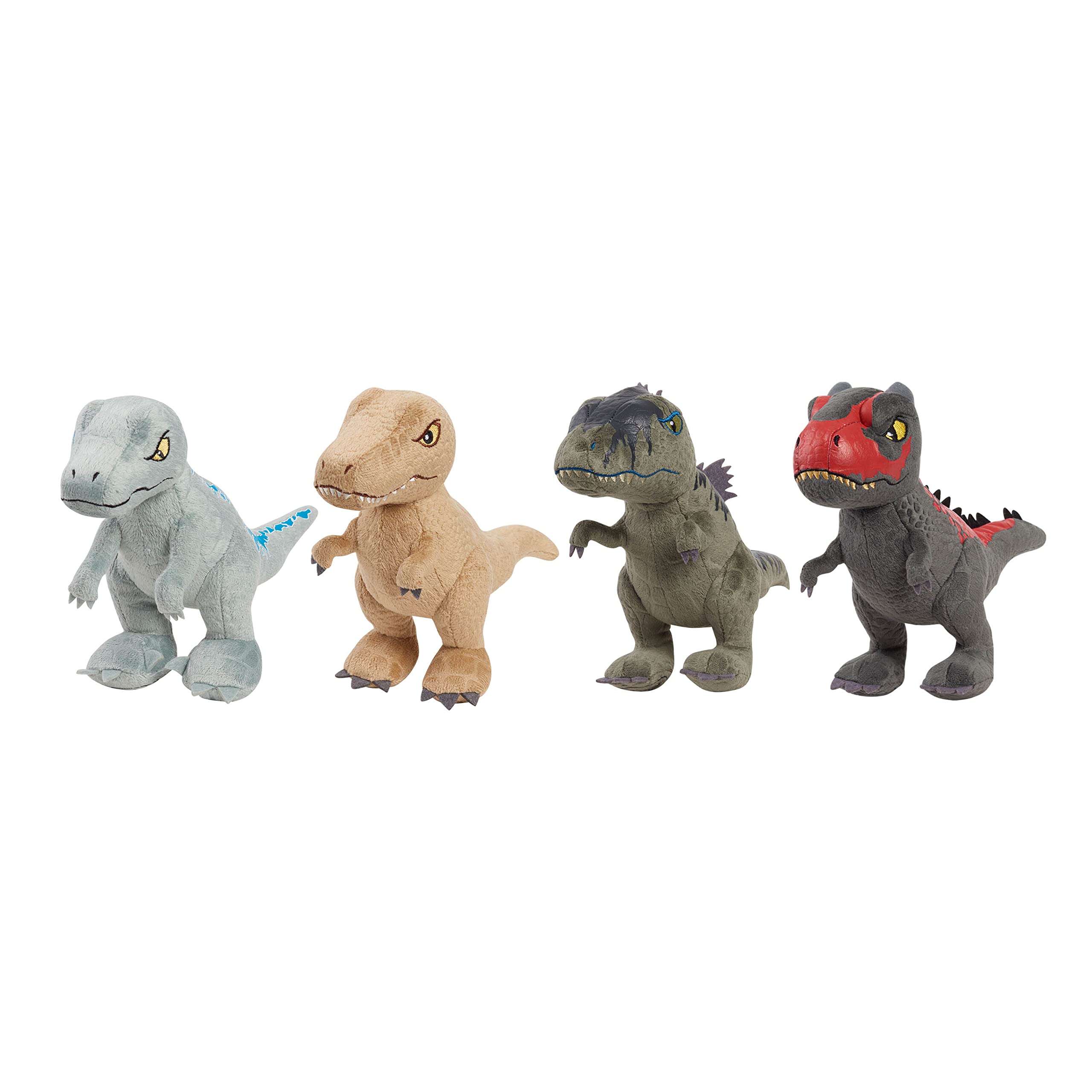 Just Play Jurassic World Small Plush 4Pk Small Basic Plush, Ages 3 Up, by Just Play