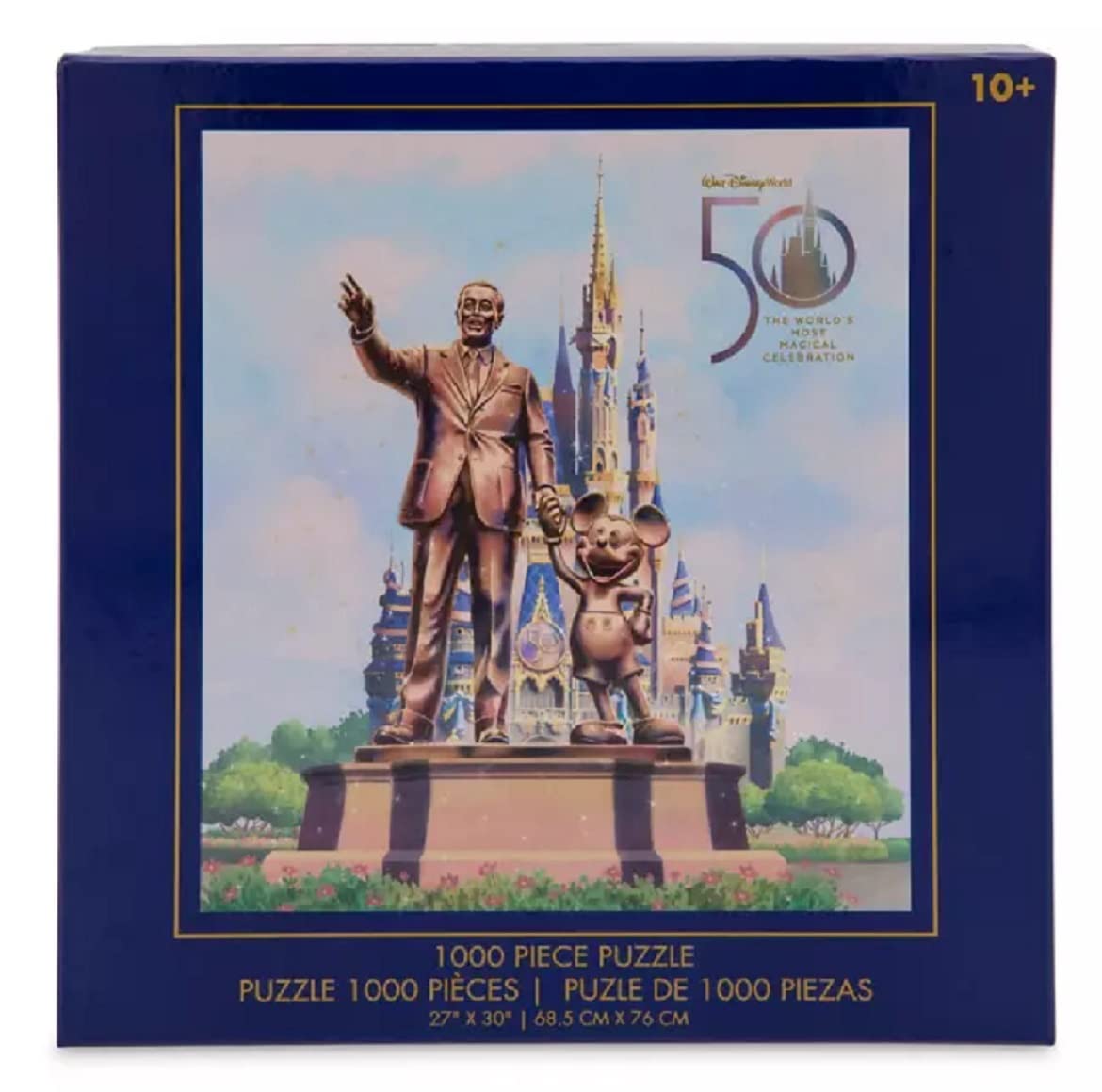 Ornaments Walt Disney and Mickey Mouse Partners Puzzle - Walt Disney World 50th Anniversary