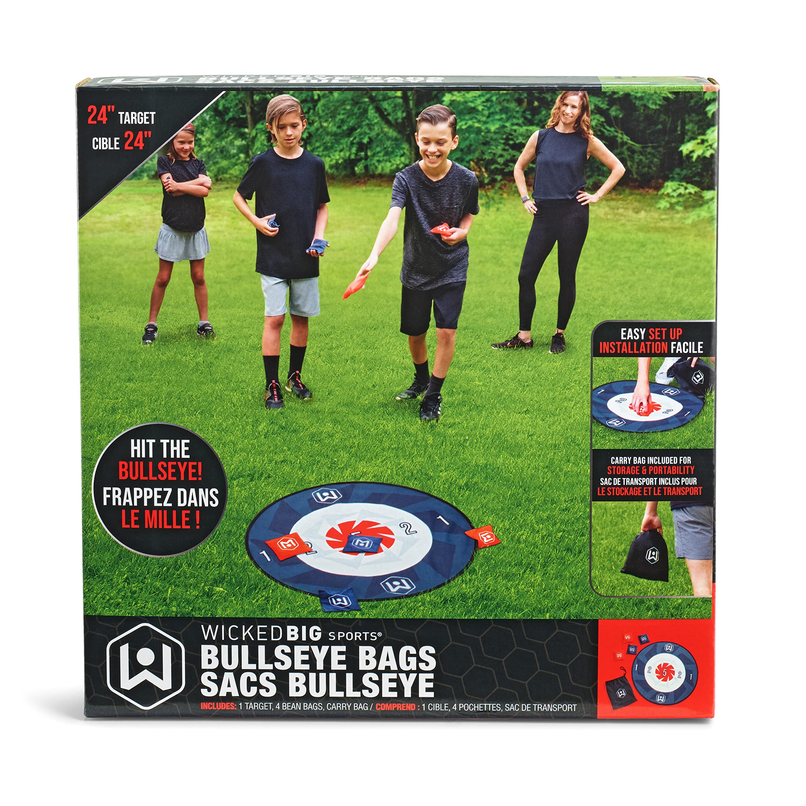 Little Kids Wicked Big Sports Bullseye Bag Yard game That combines Bean