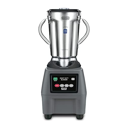 Waring Commercial CB15 Ultra Heavy Duty 3.75 HP Blender, Electric Touchpad Controls with Stainless Steel 1 Gallon Container, 120