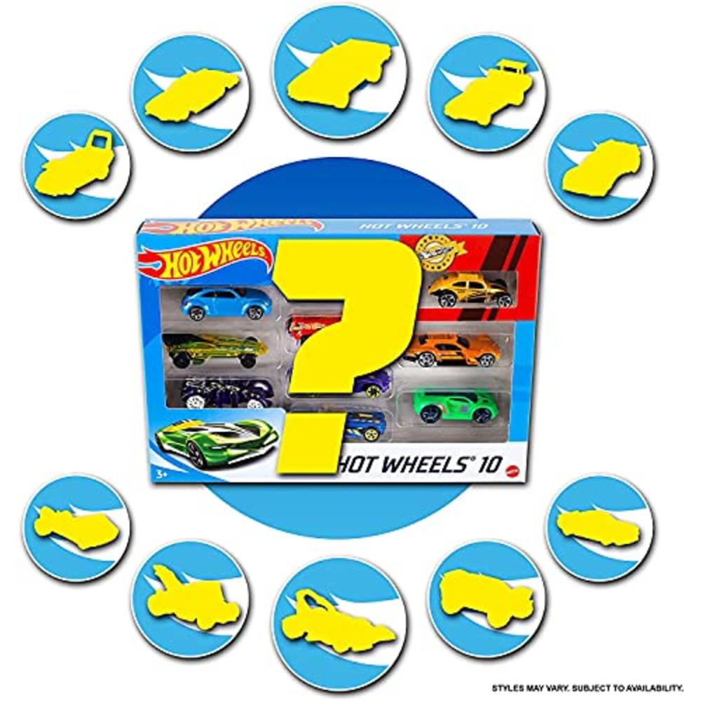 Hot Wheels 10-Pack (Styles May Vary) [ Exclusive]