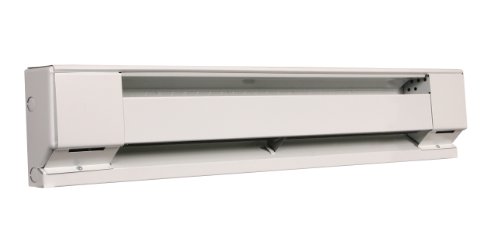 Marley 2512NW 120V 2 Baseboard Heater, White