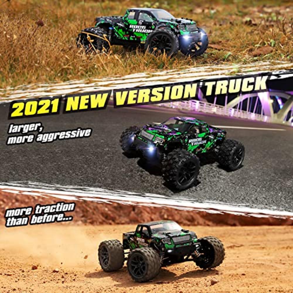 HAIBOXING 1:18 Scale All Terrain RC Car 18859E, 36 KPH High Speed 4WD Electric Vehicle with 2.4 GHz Remote Control, 4X4 Waterpro