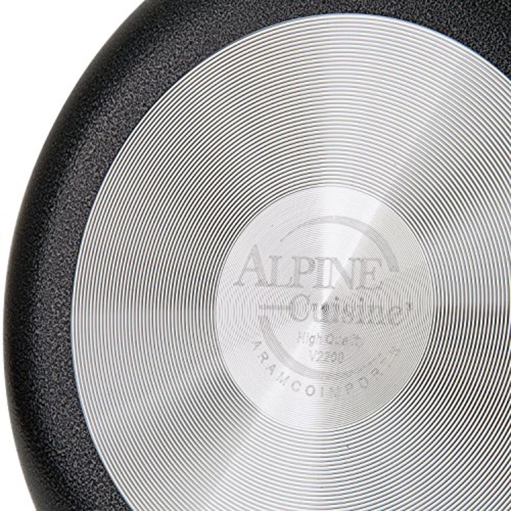 Aramco Alpine Cuisine Pot Aluminum Dutch Oven, 18-Quart, Silver/Gray