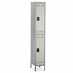 Safco Products Double Tier Locker, Gray