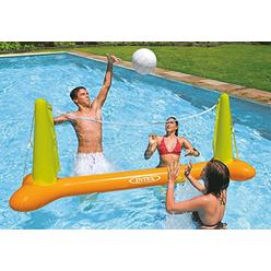 Intex Kids Backyard Fun Play Pool Volleyball Game Slide Inflatable Center Summer Outdoor Pool Fun Swimming