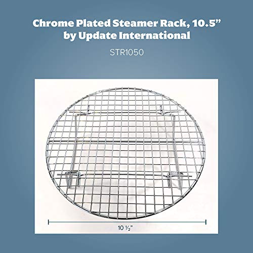 Update International STR1050 Steamer Rack, 10.5", Silver
