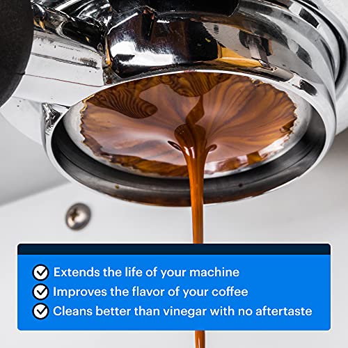 Essential Values Keurig Compatible Descaling Solution & Keurig Cleaner (2 Uses) Works w/ Keurig Filter, Nespresso Descaling Kit, Breville, Coffee