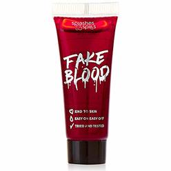 Splashes & Spills Realistic Fake Blood - Face and Body Paint - 10ml - Pretend Costume and Dress Up Makeup by Splashes & Spills - New & Improved Fo