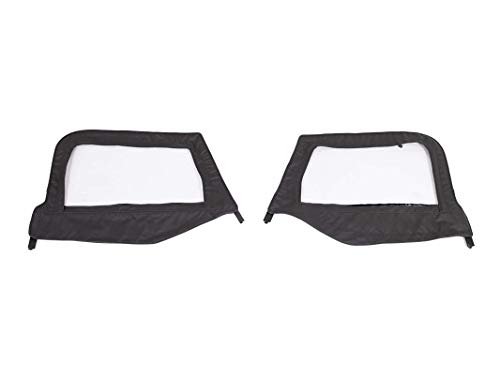 King 4WD Replacement Soft Upper Doors - Pair - TJ 1997-2006 Jeep Wrangler