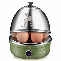 Vobaga Electric Egg Cooker, Rapid Egg Boiler With Auto Shut Off For Soft, Medium, Hard Boiled, Poached, Steamed Eggs, Vegetables