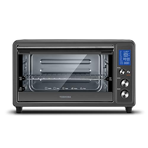 Toshiba Digital Toaster Oven With Double Infrared Heating And Speedy  Convection, Larger 6-Slice/12-Inch Capacity, 1700W, 10 Func