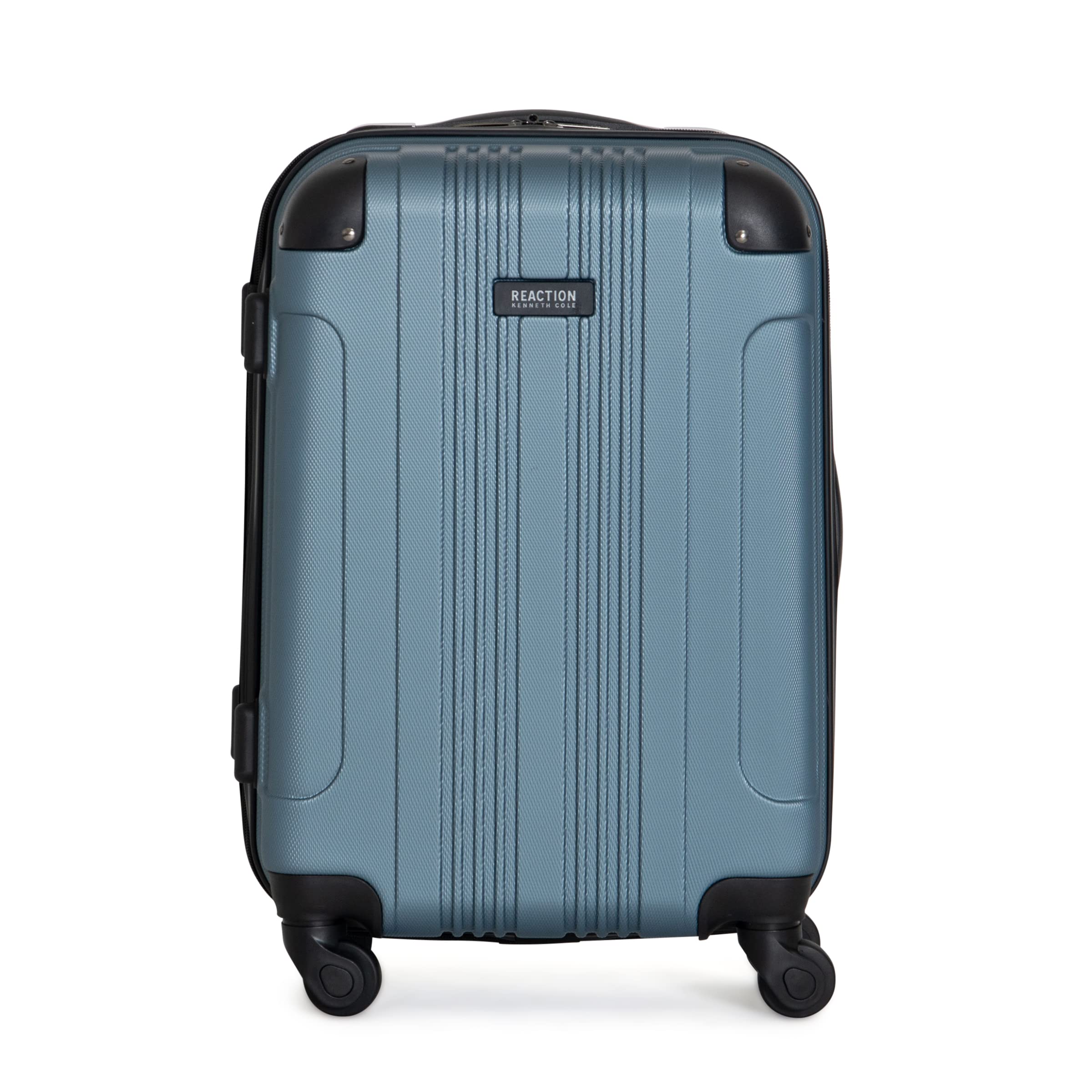 Kenneth cole Reaction Out Of Bounds Luggage collection Lightweight Durable Hardside 4-Wheel Spinner Travel Suitcase Bags, granit