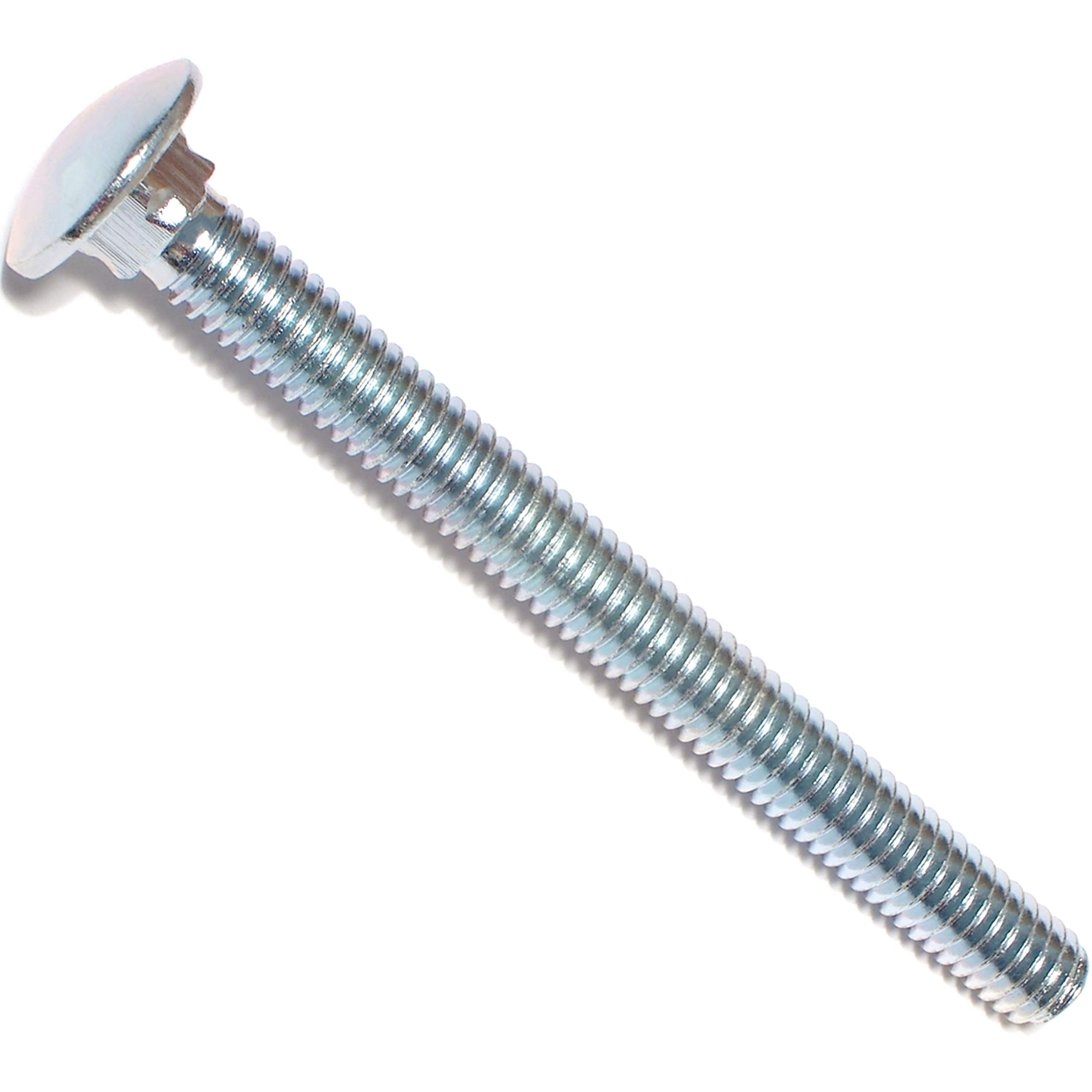 Hard-To-Find Fastener 014973230913 Midwest Carriage Bolt, 516-18 X 3-12 In, Zinc Plated