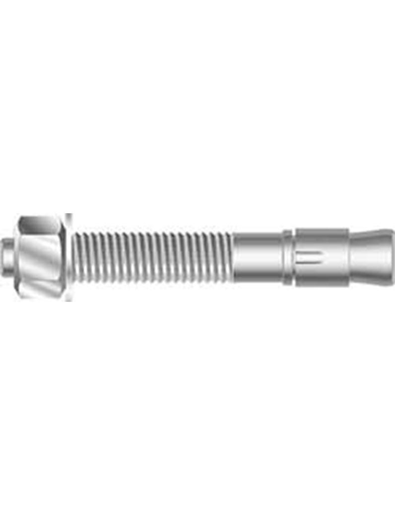 Mkt 263830Sp Sup-R-Stud Zinc Wedge Anchor, 38 X 3 (Pack Of 20)