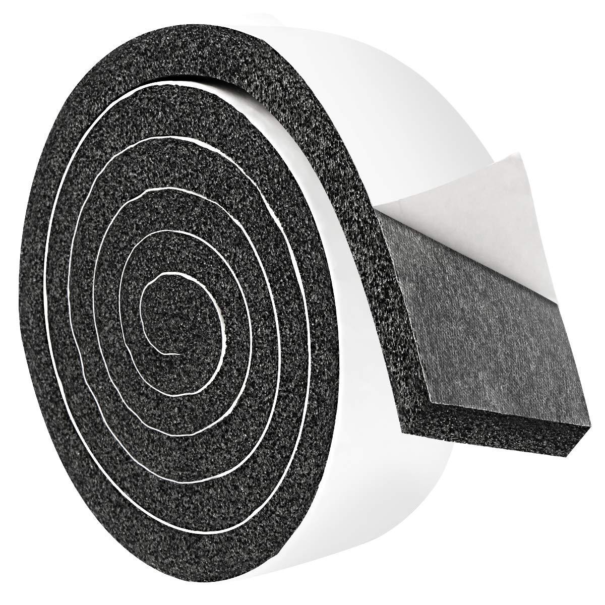 YIJUHOU 2 Rolls 2 Inch W 12 Inch T Air Conditioner Open Cell Foam Seal