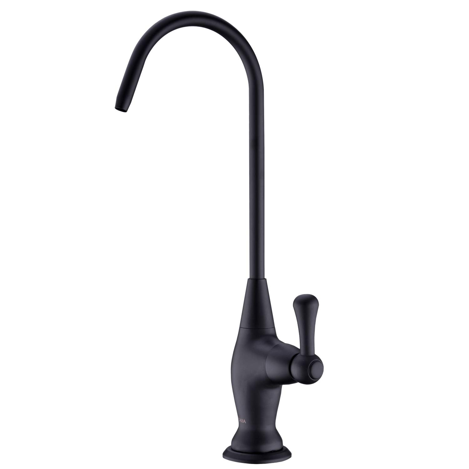Gicasa Matte Black Water Filter Faucet, Non-Air-Gap 304 Stainless Steel Drinking Water Beverage Faucet For Reverse Osmosis Syste