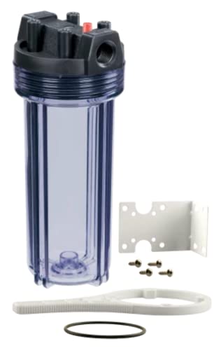 Boshart 10 Clear Filter Housing Kit (Wmount & Wrench) 34 Inlet