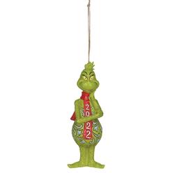 Enesco Jim Shore 2022 The Grinch Dated Christmas Ornament 5 Inch 6010783 Green