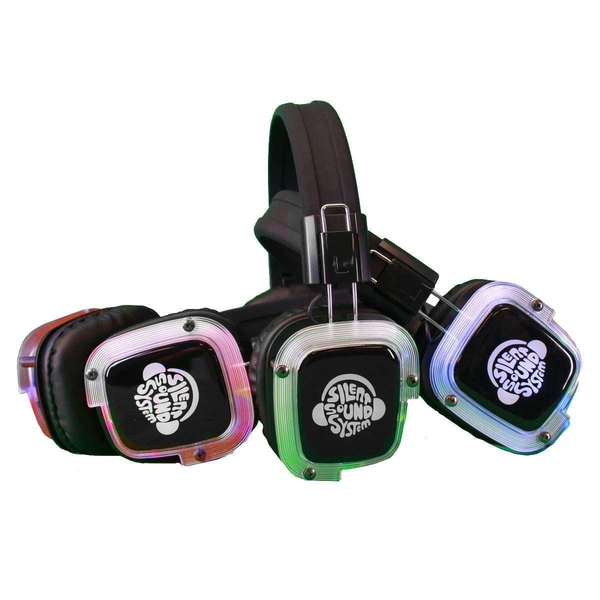 Silent Sound System SilentSoundSystem Silent Disco Headphone Expansion Package (50 Headphones 1 charger) (NO Transmitters Included)