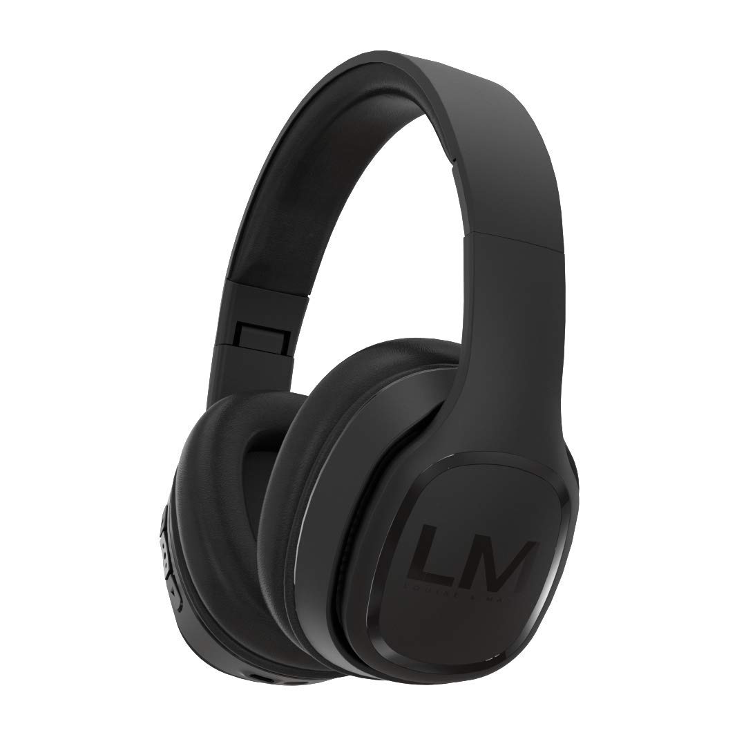 Louise & Mann Bluetooth Wireless Headphones Over-Ear, Louise&Mann Bluetooth Headphones Foldable, Wired & Wireless Headset with Built-in Mic, H